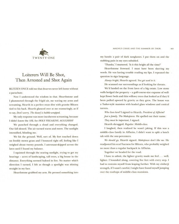 Magnus Chase and the Hammer of Thor