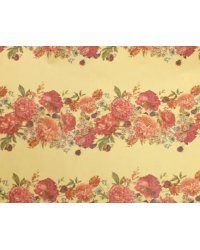 Бумага крафт &quot;Пионы&quot;, 70x100 см