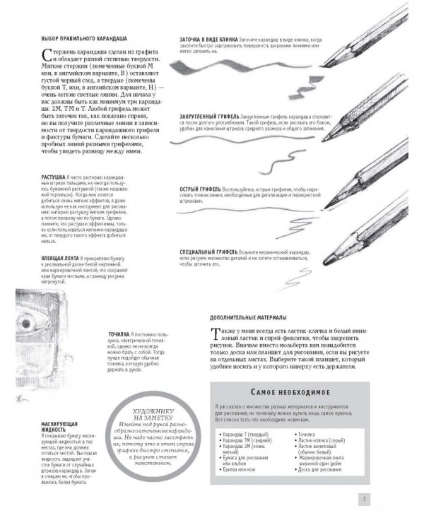 Курс рисования для начинающих. Просто и наглядно