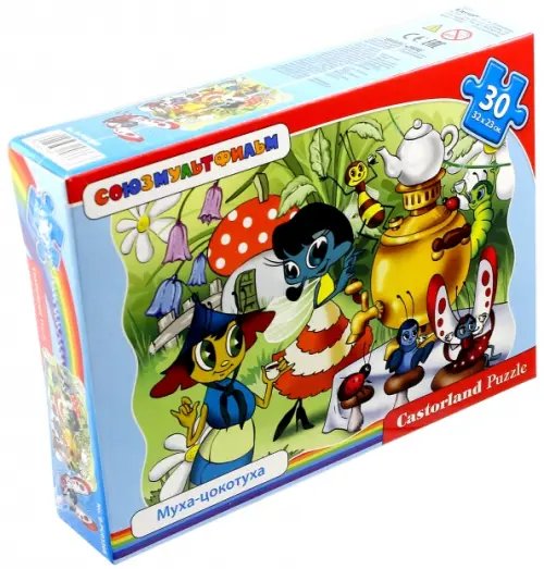 Пазл midi. Муха-цокотуха, 30 элементов Пазл midi. Муха-цокотуха, 30 элементов