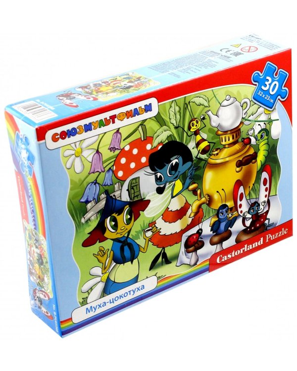 Пазл midi. Муха-цокотуха, 30 элементов
