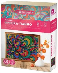 Фреска-панно "Домашний. Лепестки"