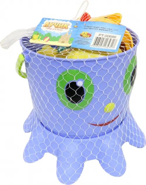 Набор для песка. Лучик, 11 предметов Набор для песка. Лучик, 11 предметов