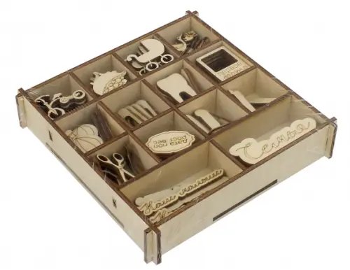 Набор украшений в коробке "Детский №2" Набор украшений в коробке "Детский №2"