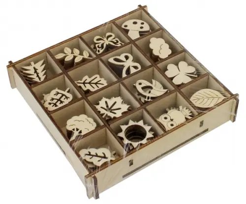 Набор украшений в коробке "Природа" Набор украшений в коробке "Природа"