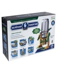 Исследовательский набор - конструктор 6 в 1. Зеленая энергия