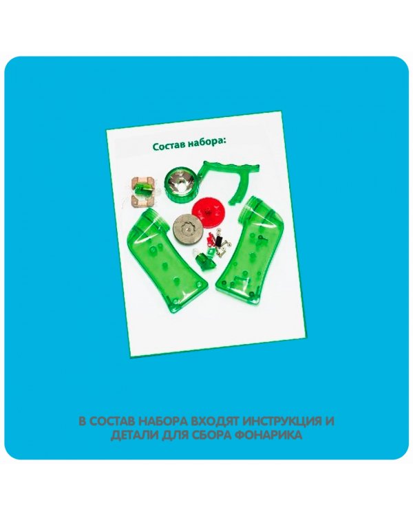 Французские опыты. Науки с Буки. Динамический фонарик