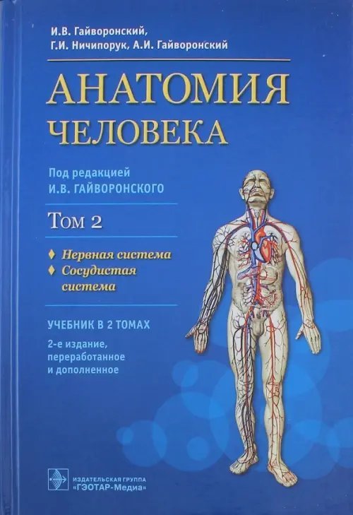 Анатомия человека. Учебник в 2 томах. Том 2. Нервная система. Сосудистая система Анатомия человека. Учебник в 2 томах. Том 2. Нервная система. Сосудистая система