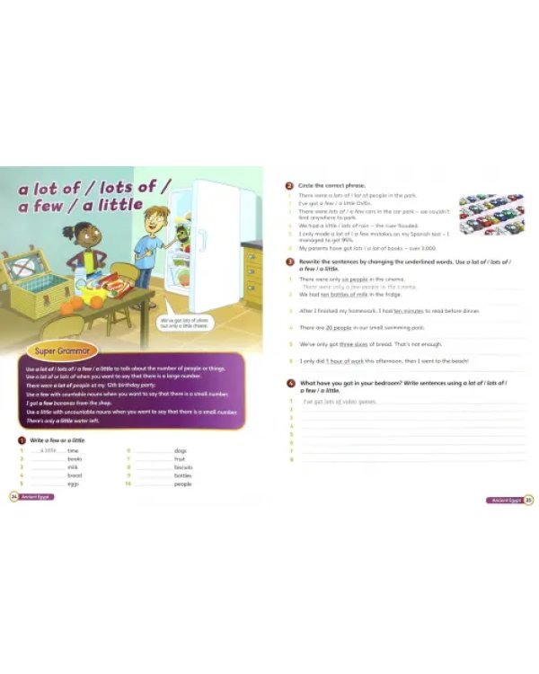 Super Grammar Practice Book. Level 6