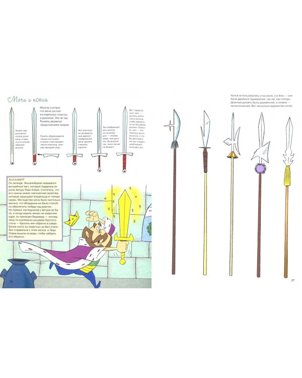 Как нарисовать рыцарей, королей, принцесс и драконов