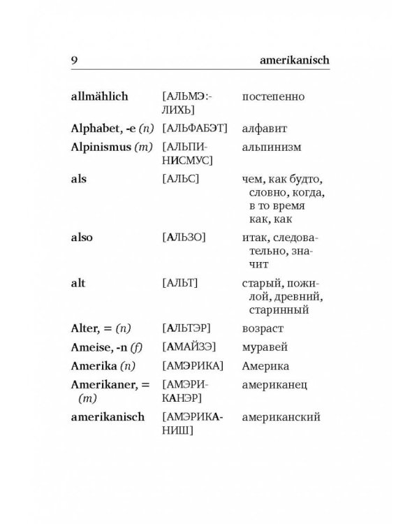 Немецко-русский. Русско-немецкий словарь с произношением