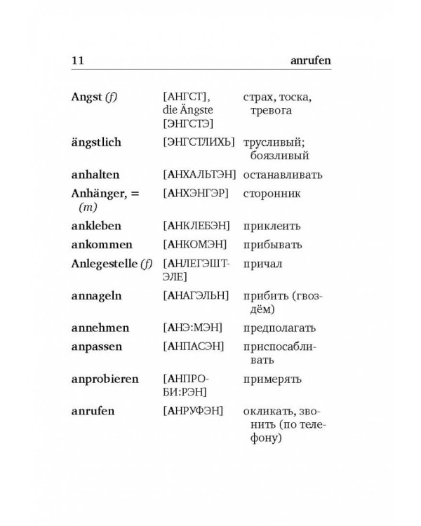 Немецко-русский. Русско-немецкий словарь с произношением