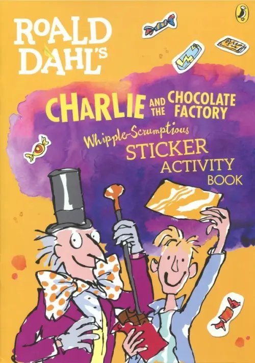 Roald Dahl Charlie and the Chocolate Factory Whipple - Scrumptious Sticker Activity Book
