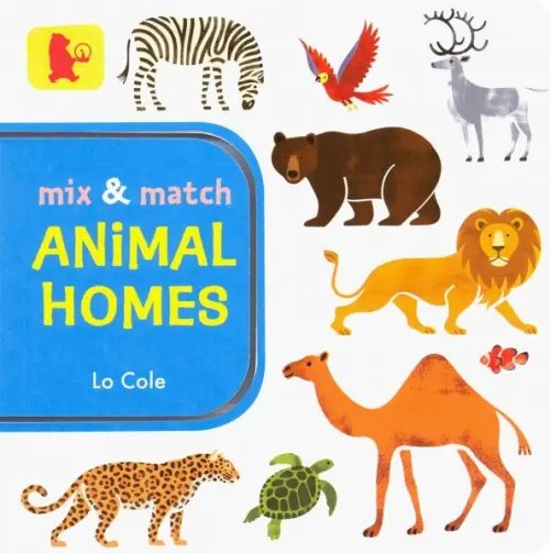 Baby Walker Mix And Match - Animal Homes. Board book