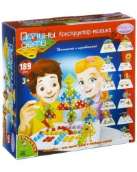 Конструктор-мозаика, 189 деталей