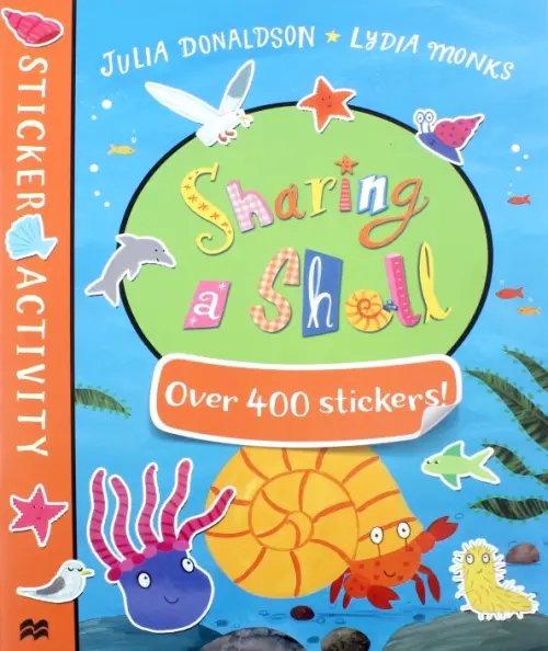 Sticker Activity Sharing a Shell. Sticker Book
