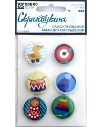 Табзы "Детский уголок", 25 мм, 6 штук