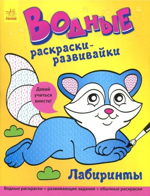 Водные раскраски Лабиринты