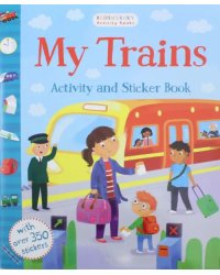 My Trains. Activity and Sticker Book