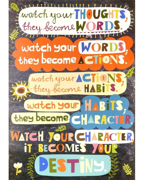 Scholastic Classroom Resources. Watch Your Thoughts. POP! Chart