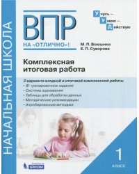 ВПР на отлично. Комплексная итоговая работа. 1 класс. Рабочая тетрадь