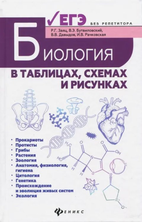 Без репетитора Биология в таблицах, схемах и рисунках
