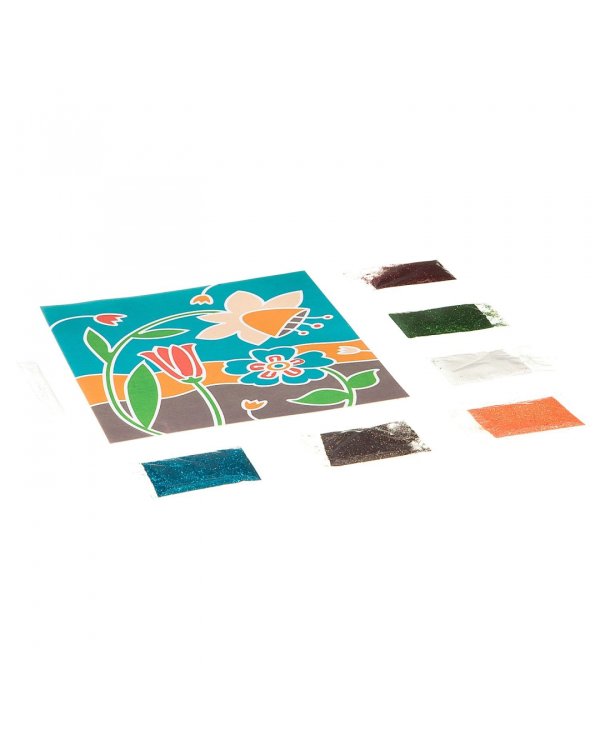 Фреска. Цветочная поляна