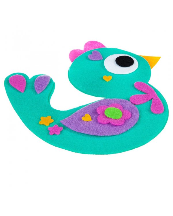 Игрушка из фетра. Птичка