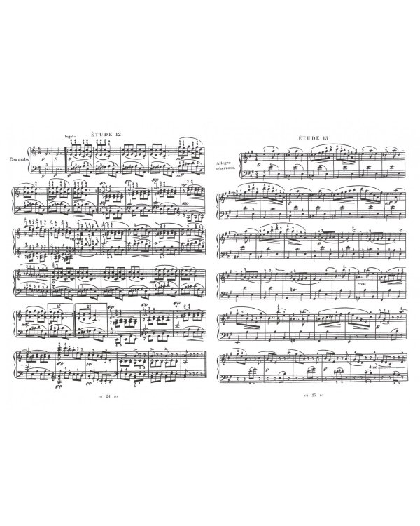 25 этюдов для фортепиано. Соч.45. Ноты
