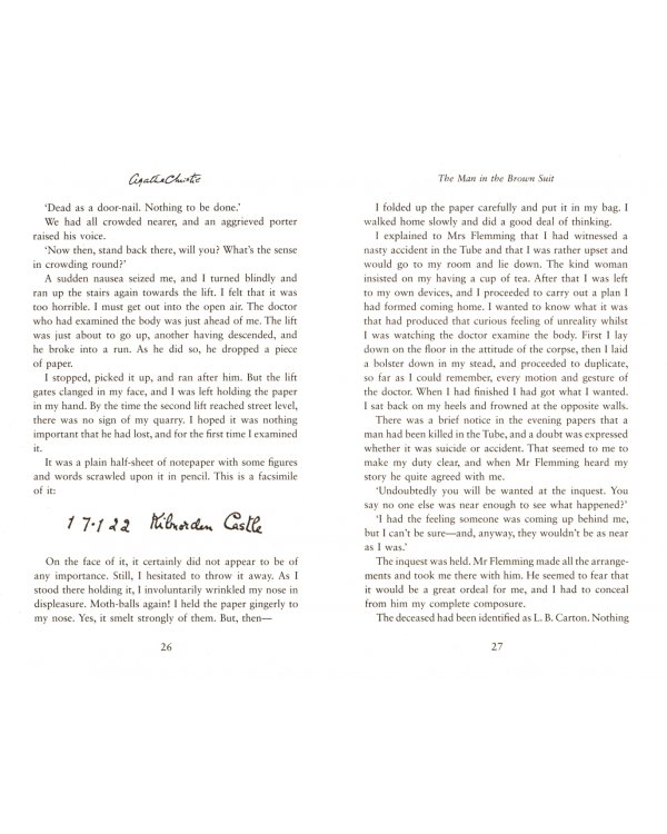 The Man in the Brown Suit