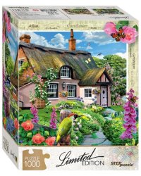 Пазл. Розовый коттедж, 1000 элементов
