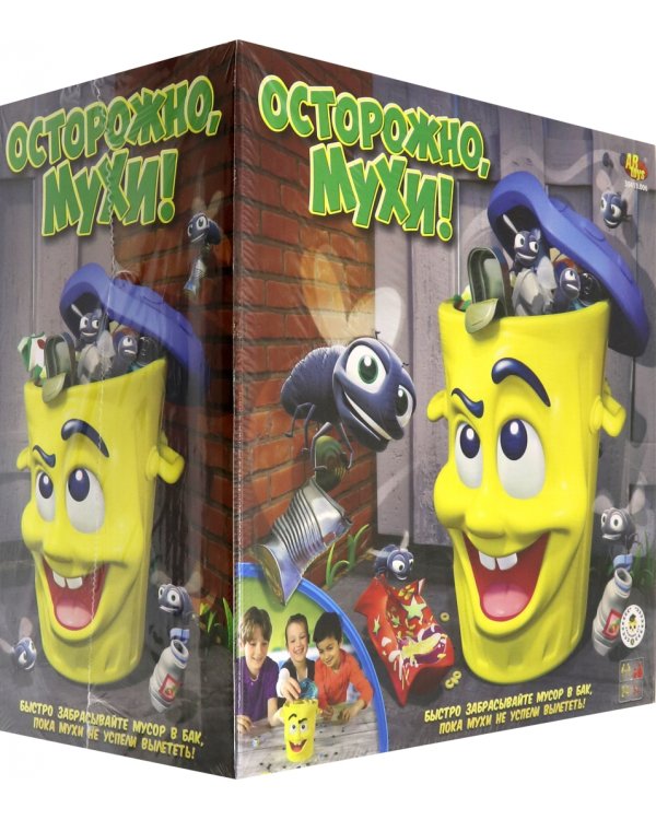 Игра настольная. Осторожно, мухи!