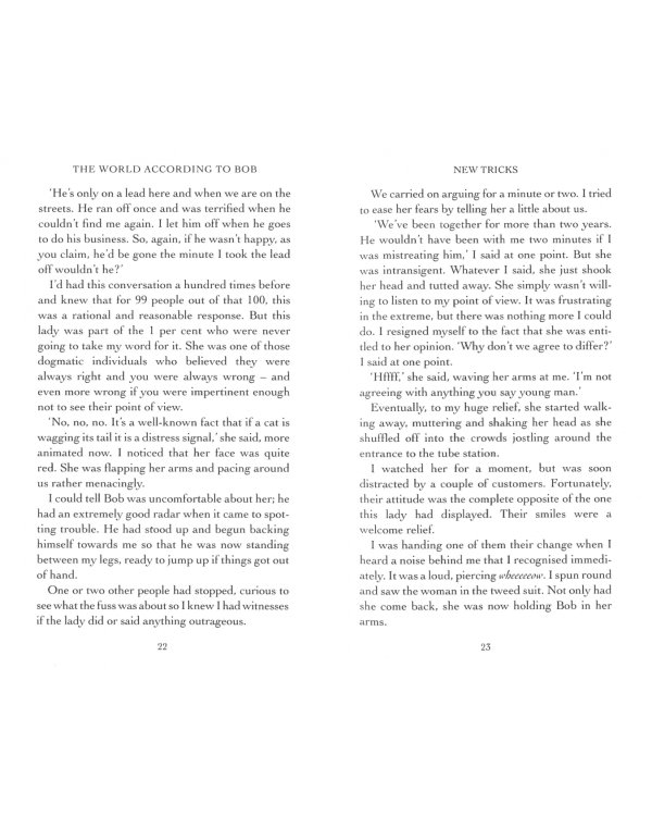 The World According to Bob. The further adventures of one man and his street-wise cat