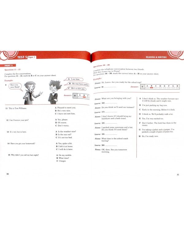 KET for Schools Practice Tests. Students Book