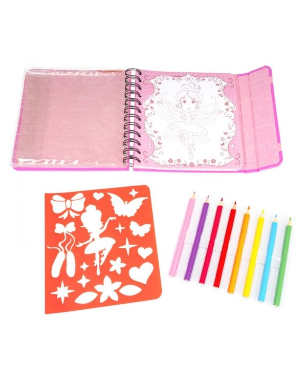 Игры в дорогу. Рисуем в дороге. Балерины