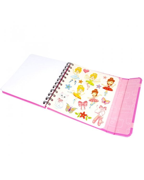 Игры в дорогу. Рисуем в дороге. Балерины