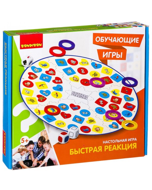 Настольная игра. Быстрая реакция