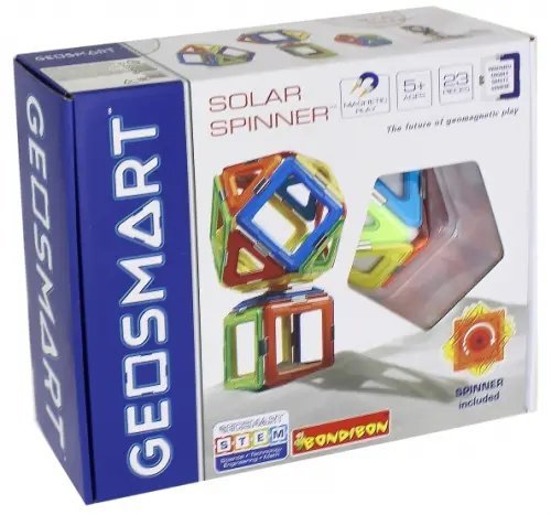 Магнитный конструктор. Geosmart. Солнечная батарея, 23 детали