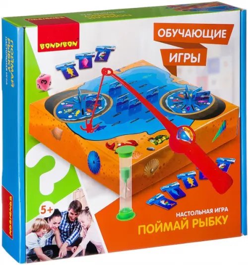 Настольная игра. Поймай рыбку