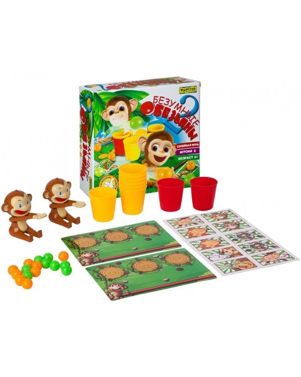 Настольная игра. Безумные обезьяны 2