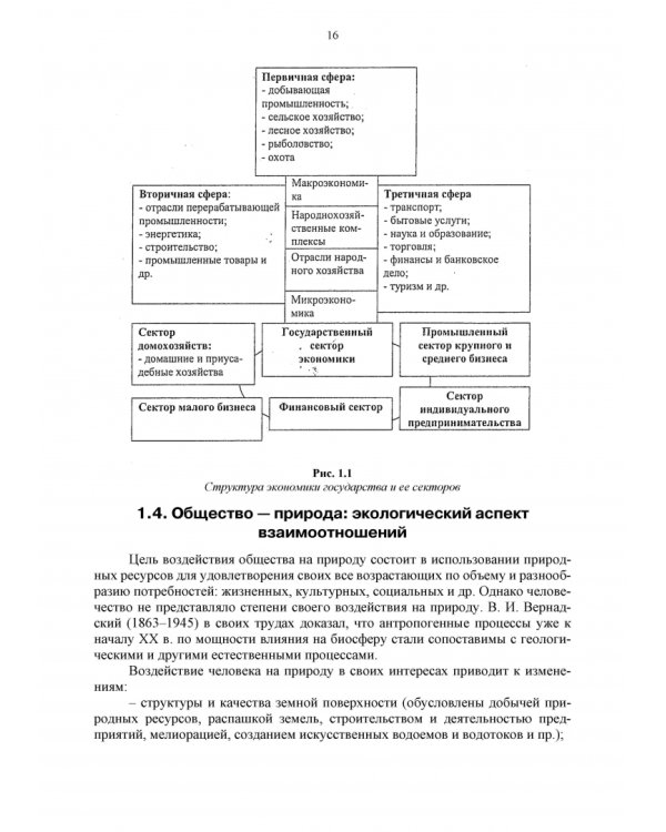 Основы природопользования и энергоресурсосбережения. Учебное пособие
