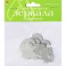 Зеркала для декорирования самоклеящиеся, набор №1 "Цветы", 8 штук