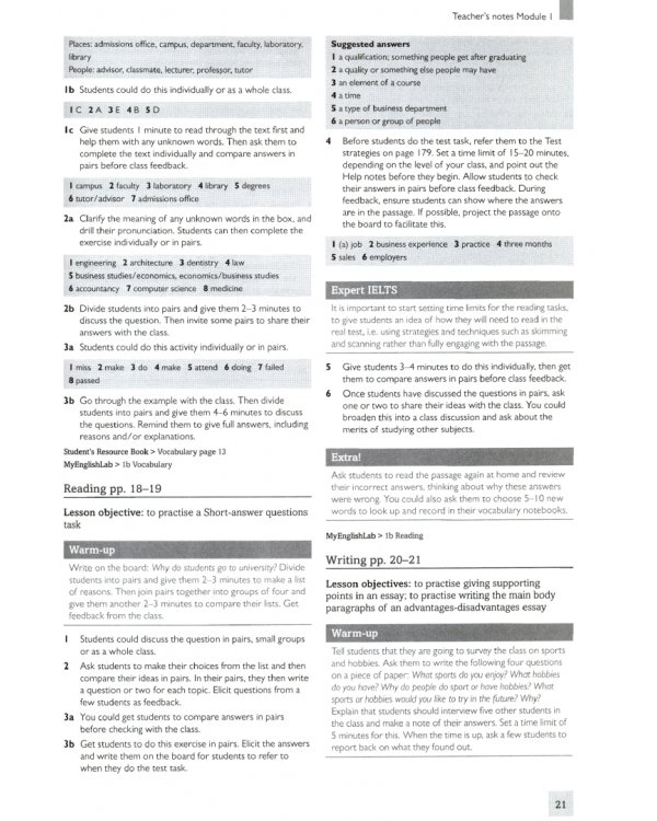 Expert IELTS 5. Teacher's Resource Book