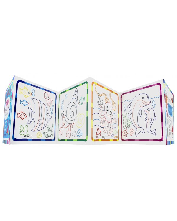 Книжка-гармошка. Животные морей и океанов