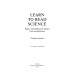 Learn to Read Science. Курс английского языка для аспирантов. Учебное пособие
