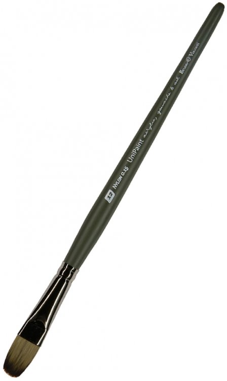 Синтетическая кисть, № 12 Синтетическая кисть, № 12