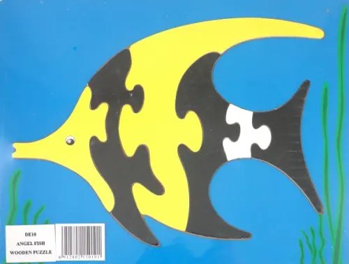 Деревянный пазл. Рыбка Деревянный пазл. Рыбка