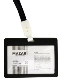 Бейдж горизонтальный &quot;Personality&quot;, на шнурке, 103x75 мм, в ассортименте