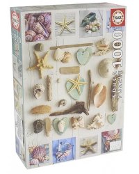 Пазл. Коллаж. Ракушки, 1000 деталей