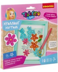 Квиллинг. Картина цветы